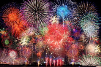 Summer in Japan is the season of fireworks (Hanabi)!